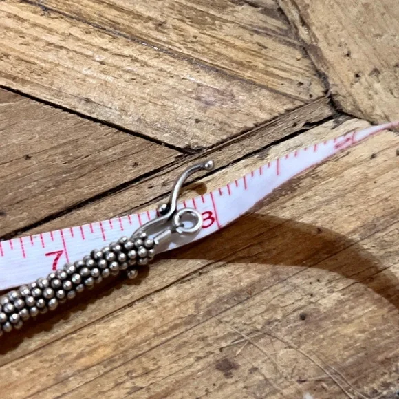 Handcrafted HEAVY SOLID Sterling Silver Moon Stars celestial Necklace Bracelet - Picture 11 of 11